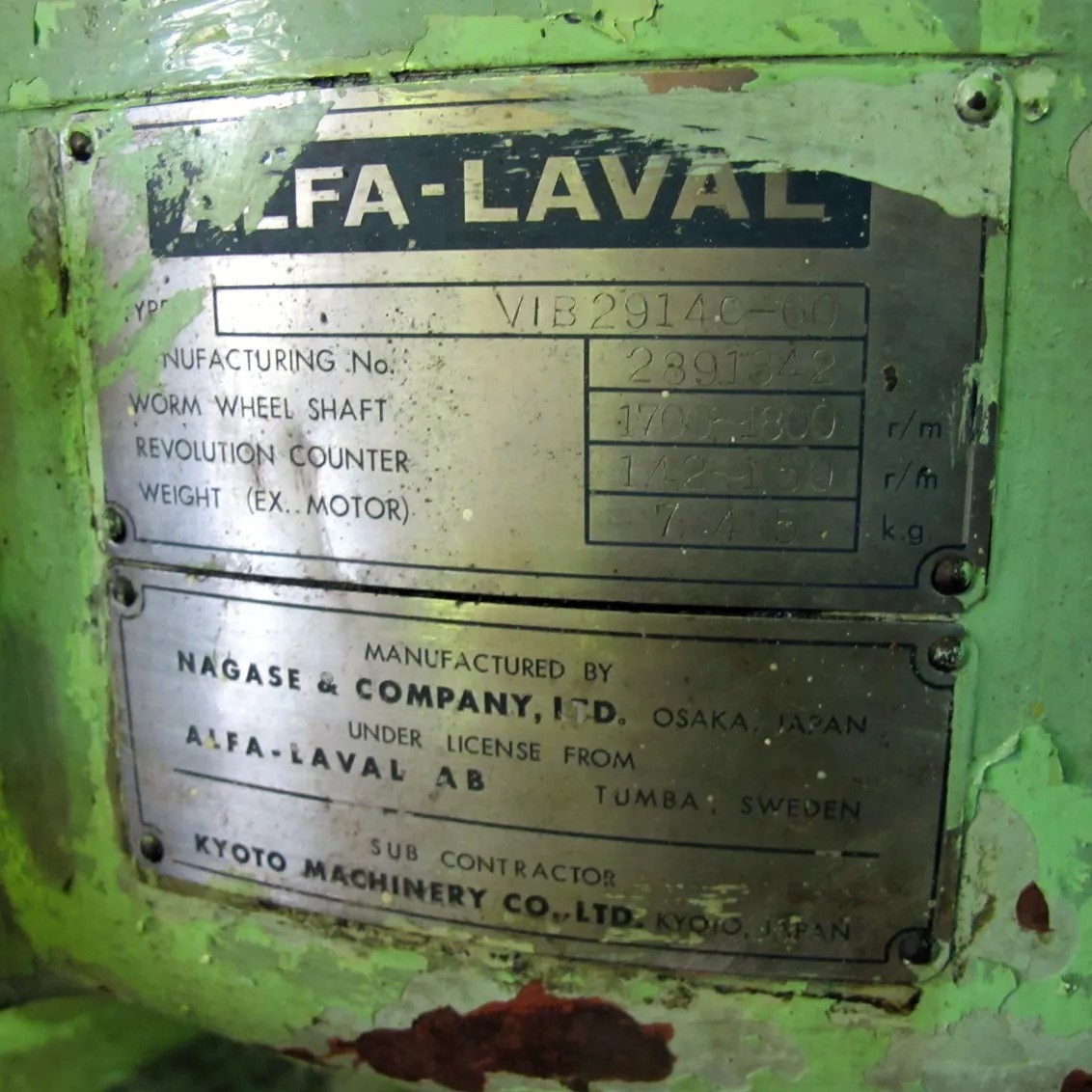Alfa Laval VIB 2914C-60